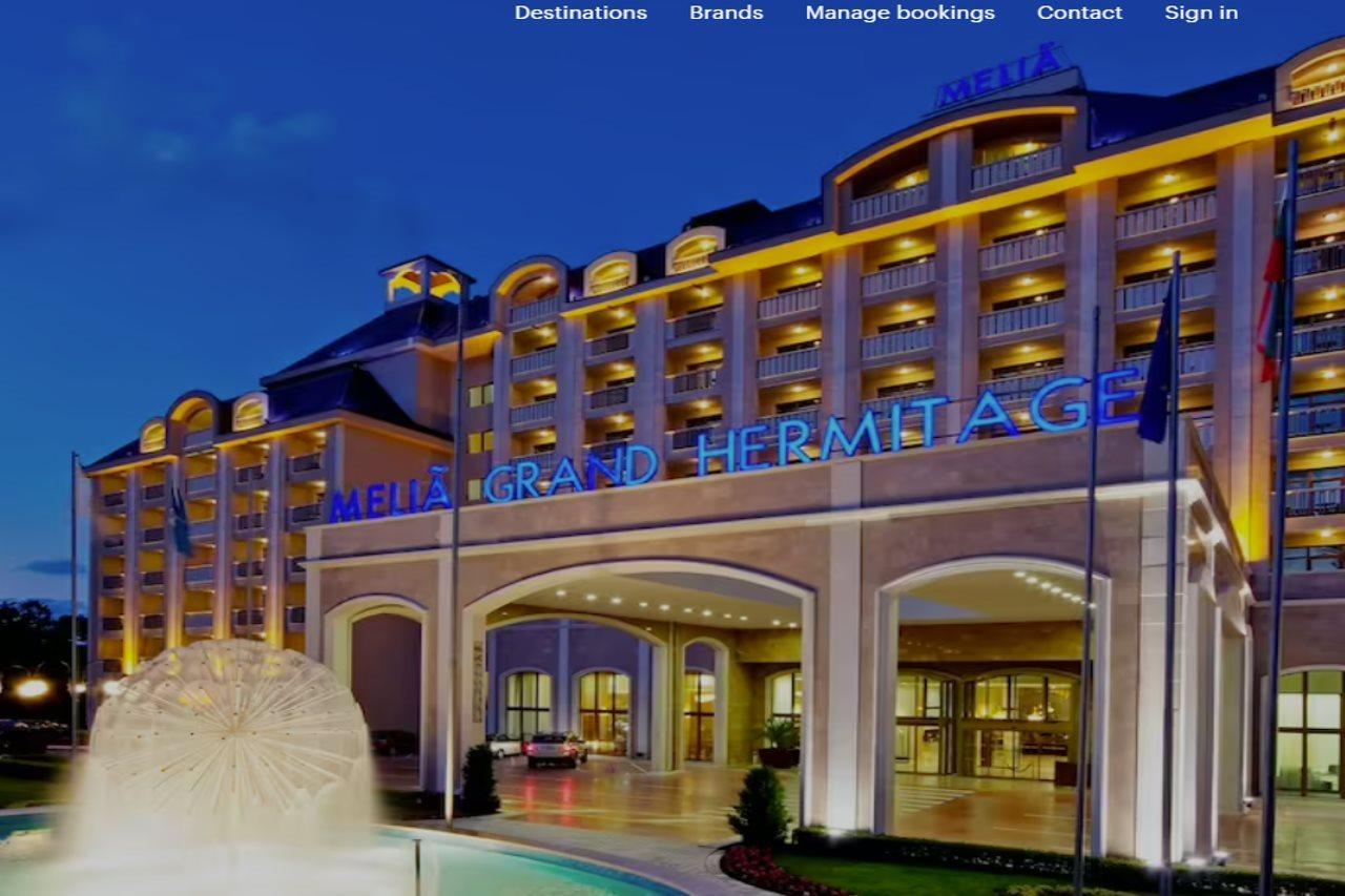 Melia Grand Hermitage All Inclusive Golden Sands Exterior foto Grand Hermitage Hotel